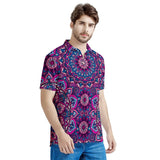 Garden Goddess - Men's All Over Print Polo Shirt