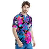 Summer Days - Men's All Over Print Polo Shirt