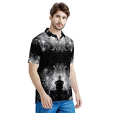 ET Blackout - Men's All Over Print Polo Shirt