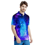 Icy Way - Men's All Over Print Polo Shirt