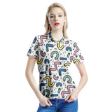 Gettin' Jiggy - Women's All Over Print Polo Shirt