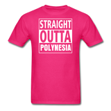 MFD Straight Outta Polynesia Tee - fuchsia