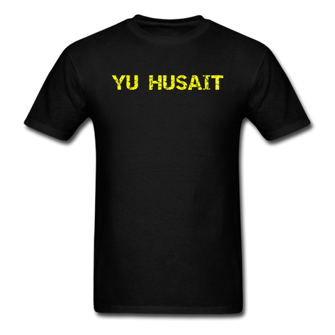 Yu Husait Unisex Tee - black