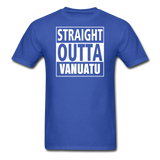 MFD Straight Outta Vanuatu Tee - royal blue