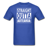 MFD Straight Outta Aotearoa Tee - royal blue