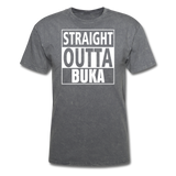 MFD Straight Outta Buka Tee - mineral charcoal gray