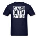 MFD Straight Outta Kavieng Tee - navy