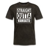 MFD Straight Outta Vanuatu Tee - mineral black