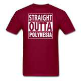 MFD Straight Outta Polynesia Tee - burgundy