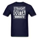 MFD Straight Outta Vanuatu Tee - navy