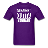 MFD Straight Outta Vanuatu Tee - purple