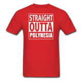 MFD Straight Outta Polynesia Tee - red