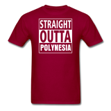 MFD Straight Outta Polynesia Tee - dark red