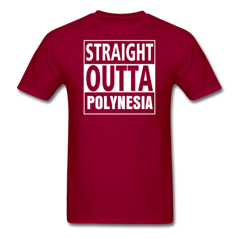 MFD Straight Outta Polynesia Tee - dark red